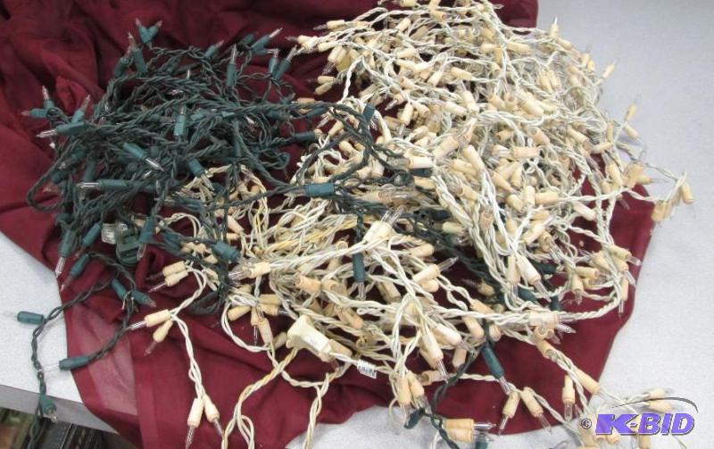 USED Christmas hanging lights...