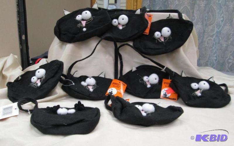 Qty 9 Halloween small treat bags...