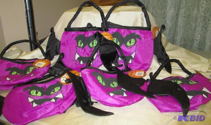 Qty 6 Halloween scary treat bags look like a ...