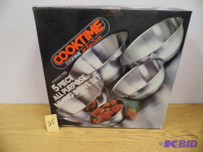 New Cooktown 5 Piece All Purpose Mixing Bowls