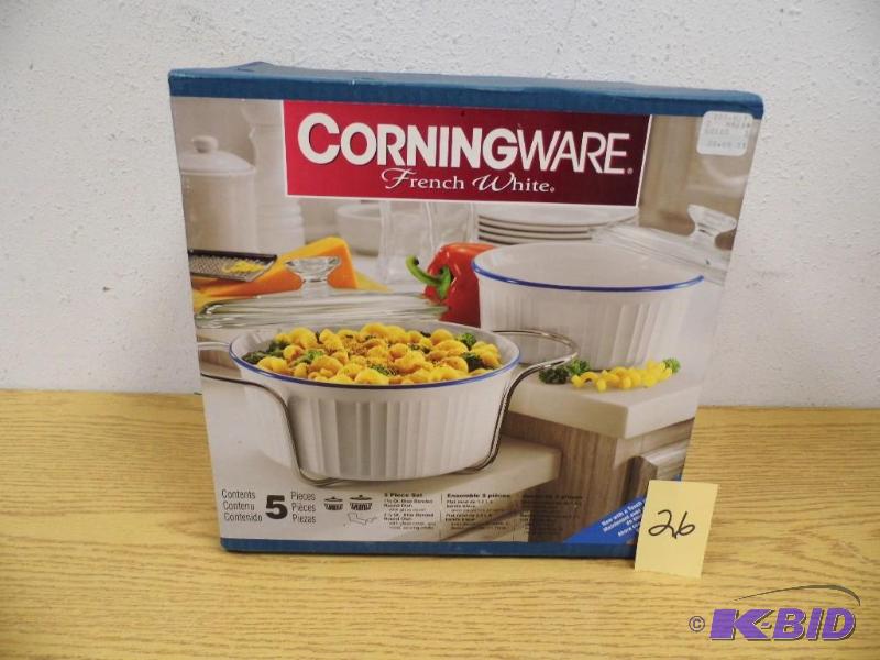 New Corningware French White