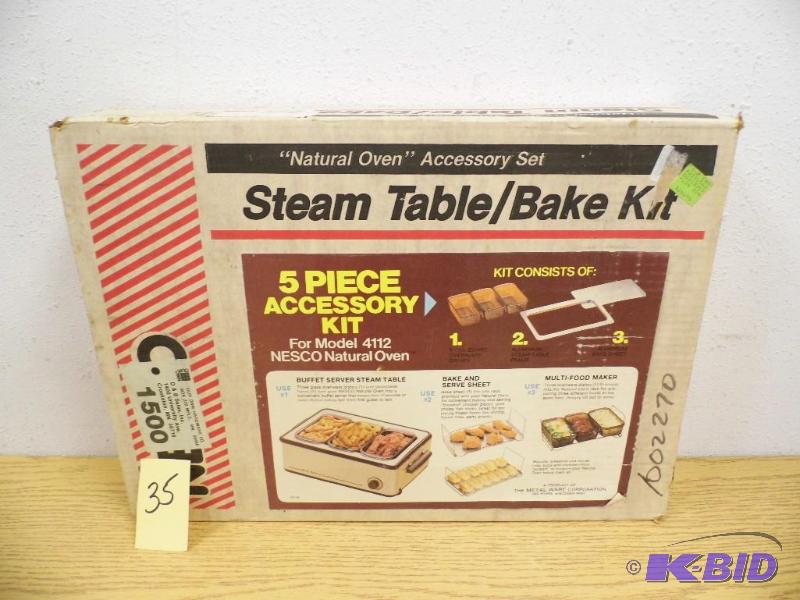 New Steam TableBake Kit