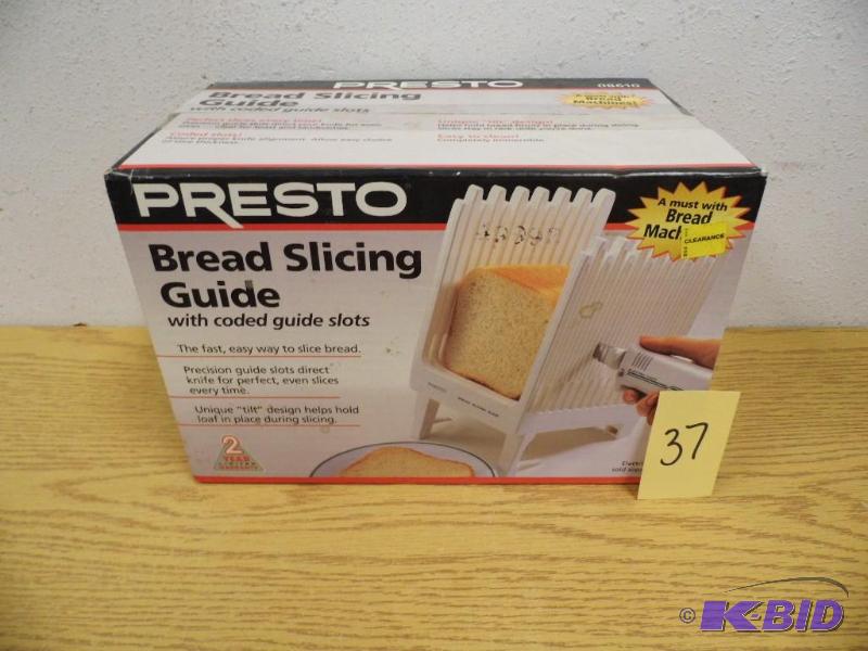 New Presto Bread Slcing Guide