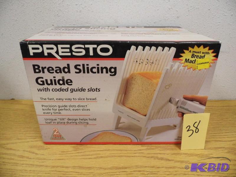 New Presto Bread Slcing Guide