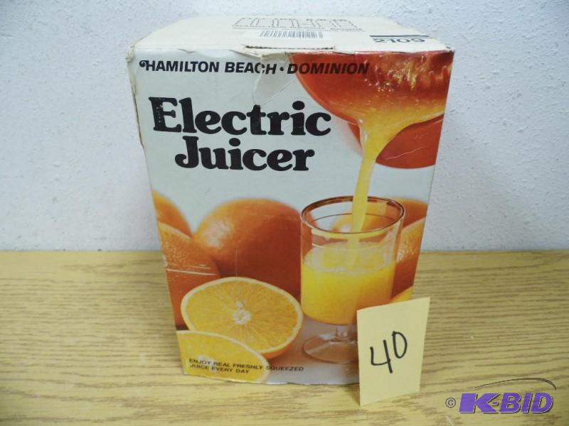New Hamilton Beach Juicer