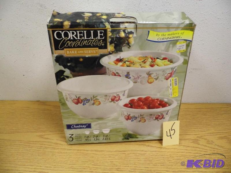 New Corelle Bake and Serve