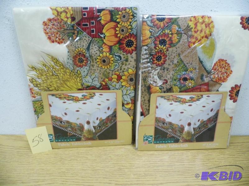 2 New Tablecloths