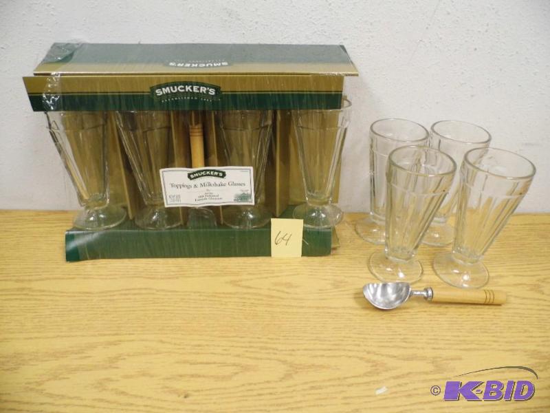2 New Sets of Milkshake Glasses