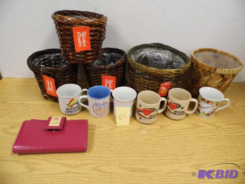 New Wicker Pots, Clutch & Mugs
