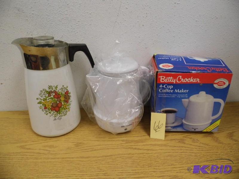 2 Coffee Pots