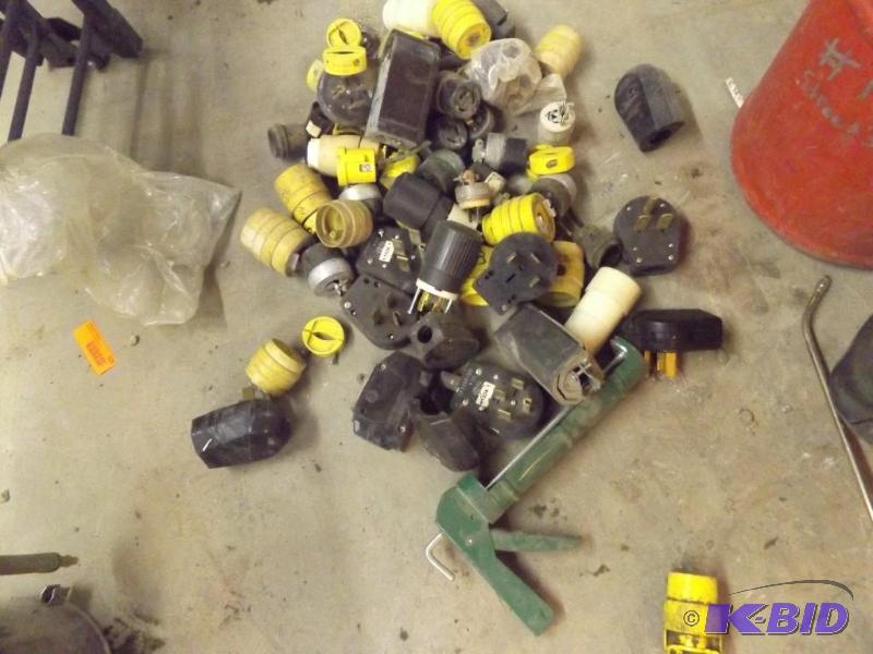 miscellaneous electrical cord ends etc....