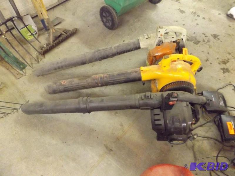 poulan pro 200 mph blower yard man 4-cycle bl...