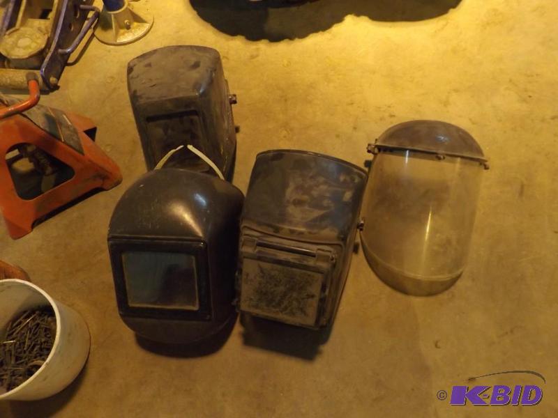 full face safety shields...