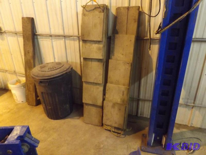 homemade wood ramps...