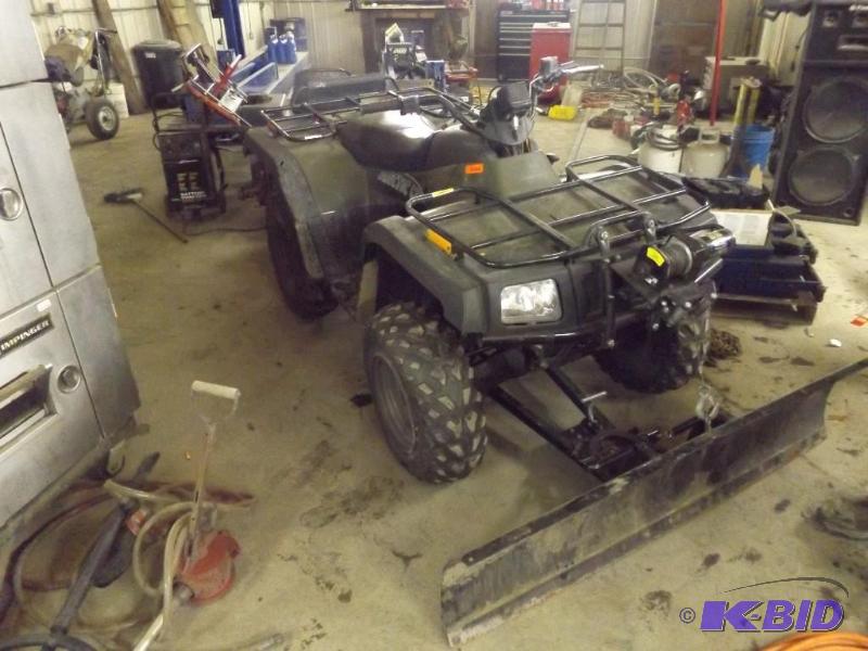 arctic cat&nbsp4 wheeler with&nbspPolaris p...