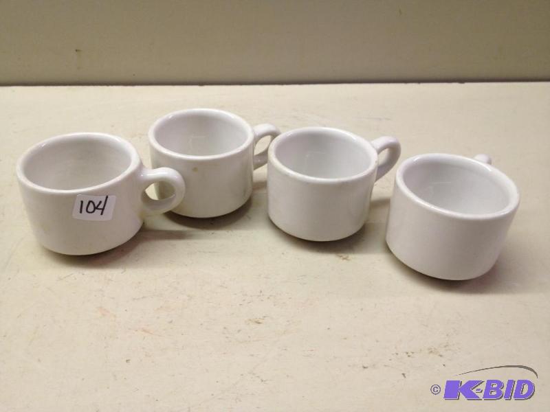 lot 104 image: Set of 4 Coffee Mugs ...
