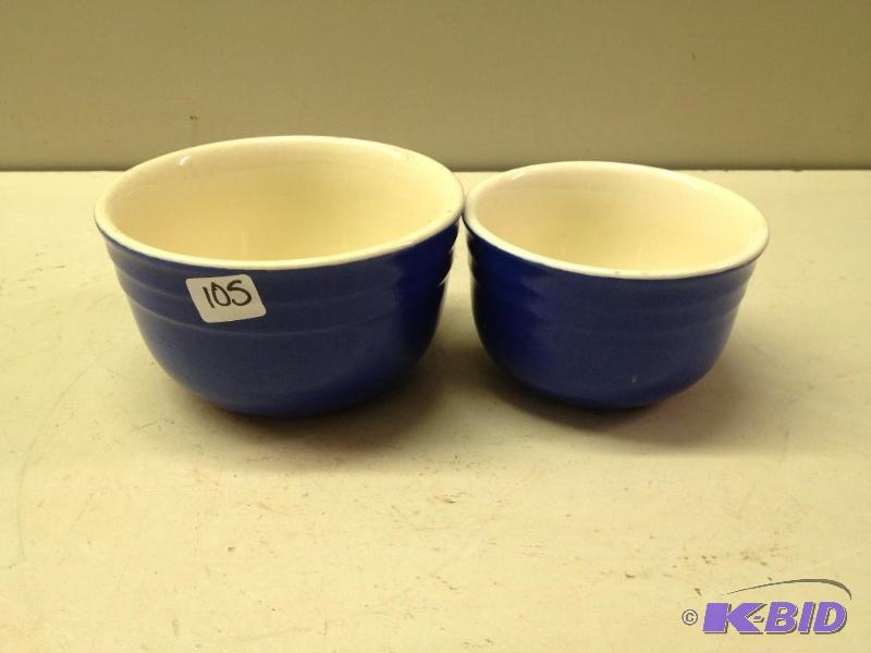 lot 105 image: Set of 2 Bowls ...