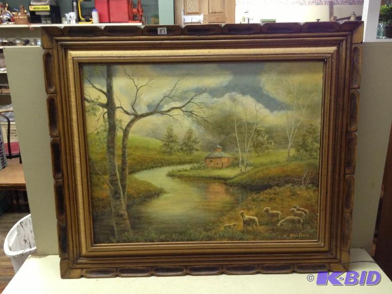 lot 117 image: Signed Original Ellen Eilers Painting