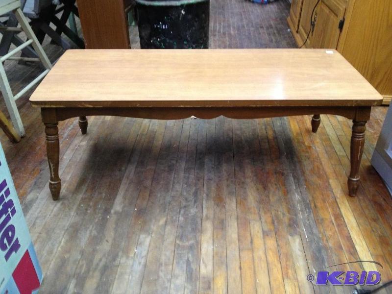lot 188 image: Coffee Table  Solid Wood  Good Condition ...