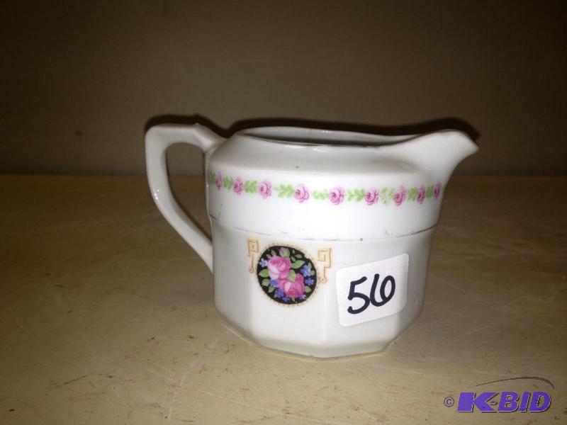 lot 56 image: Vintage Porcelain&nbspCream Server ...