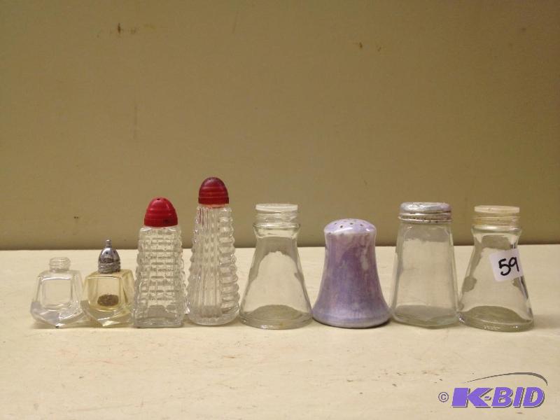 lot 59 image: Assortment of Salt and Pepper Shakers  ...