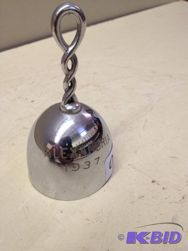 lot 91 image: Antique Bell, Alexandria, 1937...