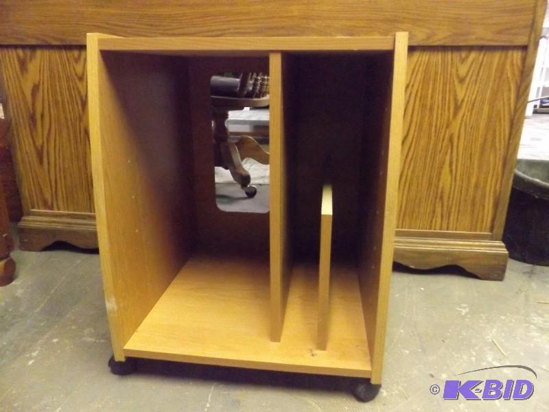 pressed wood computer stand...