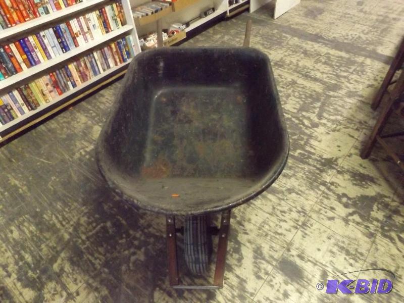 wheel barrow, tire is flat &nbsp...