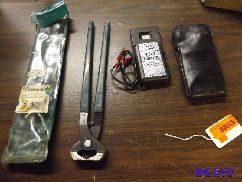 Volt Meter, and a 14 Nipper...