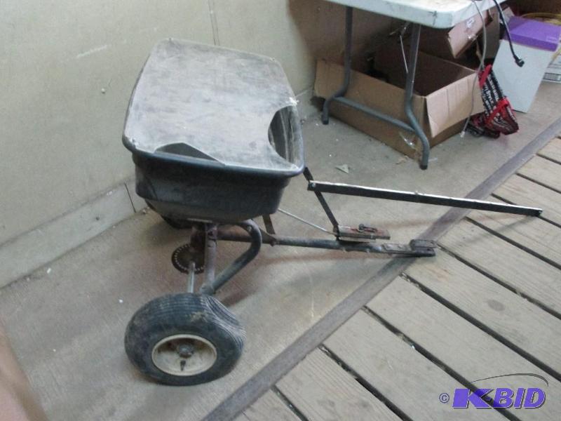 lot 34 image: Tow behind spreader...