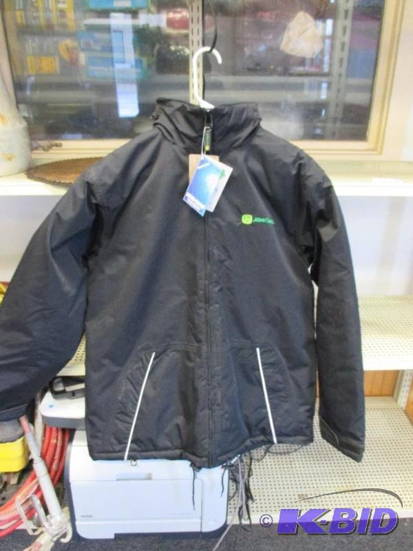 lot 53 image: John Deere coat, new, size L...