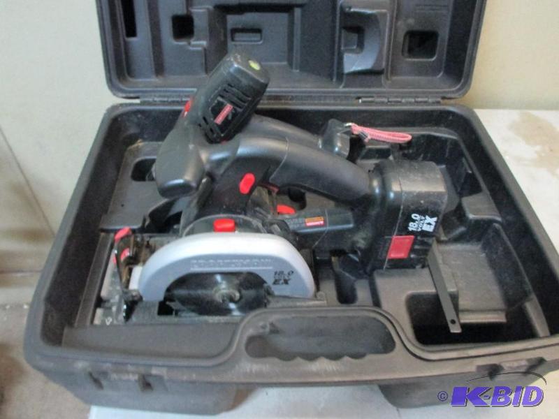 lot 55 image: Craftsman 18v cordless drill...