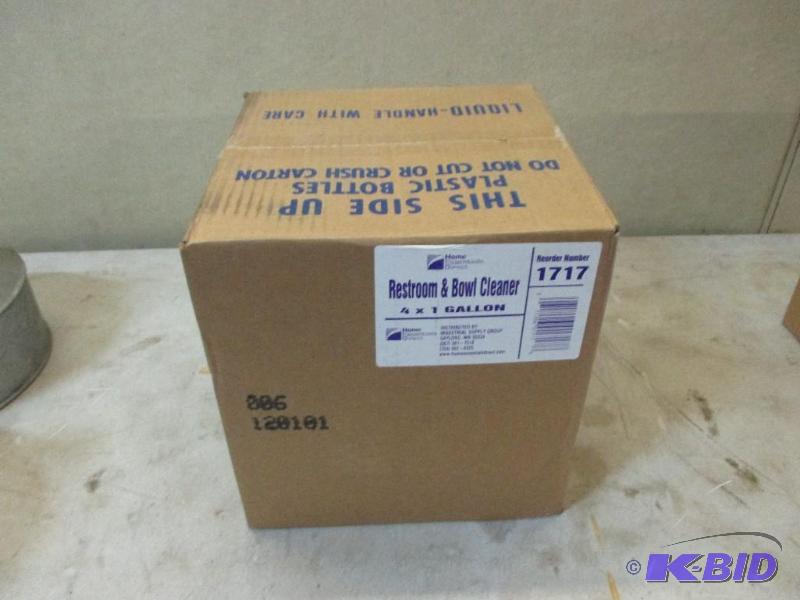 lot 57 image: case of bathroom cleaner...