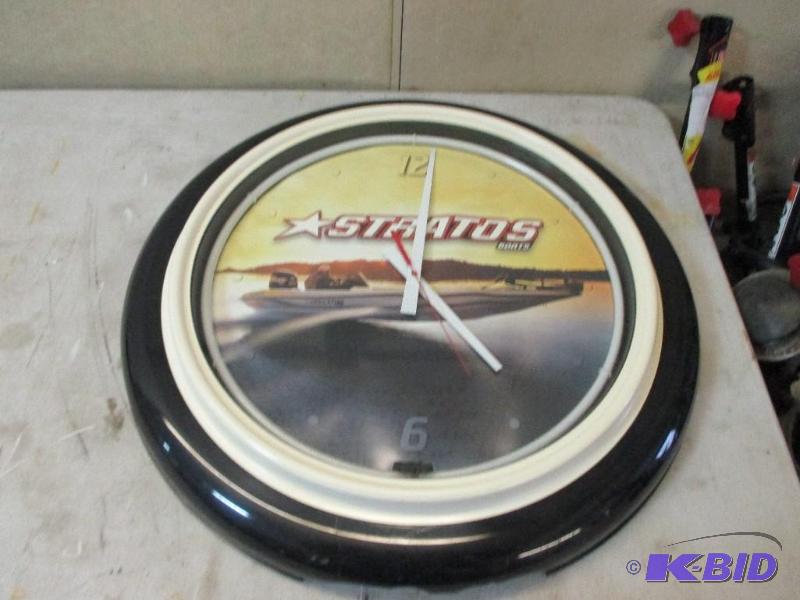 lot 62 image: stratos boat clock...