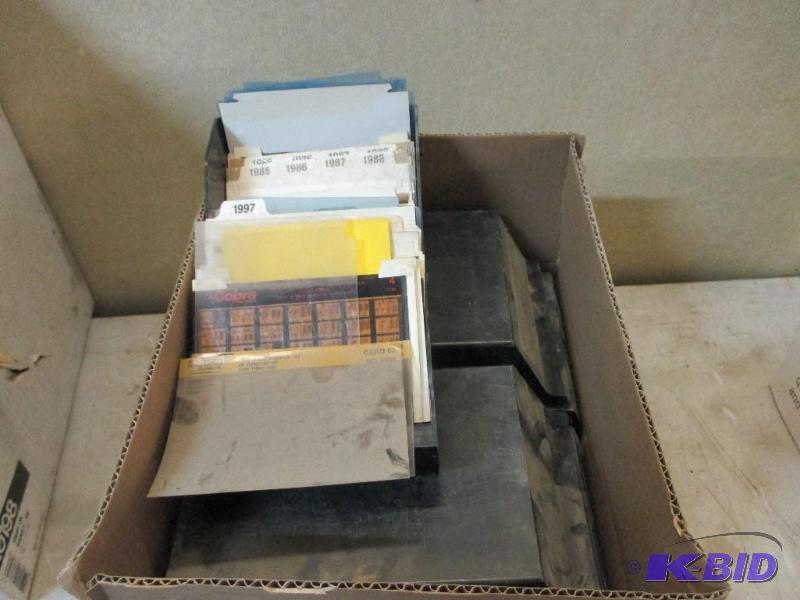 lot 82 image: Box of OMC microfiches...
