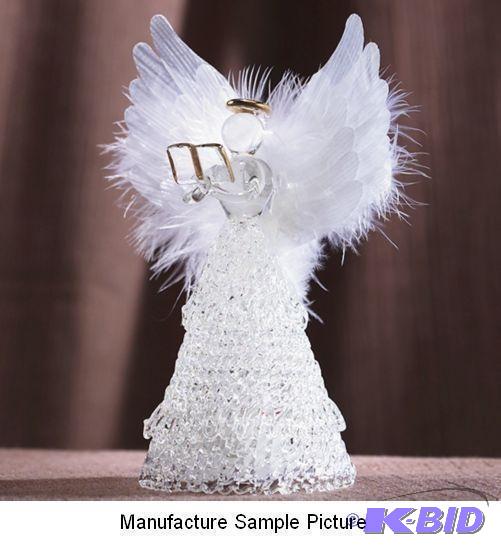 lot 46 image: Light Up Angel with Fiber Optic WingsBook - ...