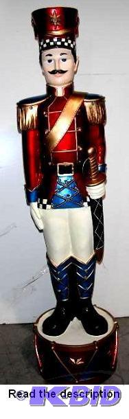 lot 53 image: Soldier with LED Lights - 31.5" h x 8&qu...