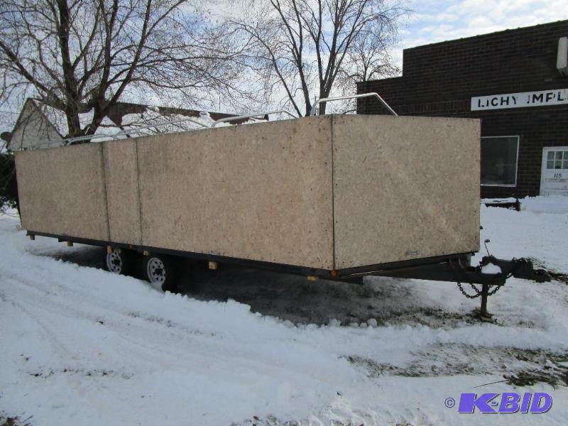 1999 Trailer with canopy cover