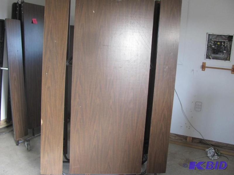 12 Long Fold-Up Lunchroom Table