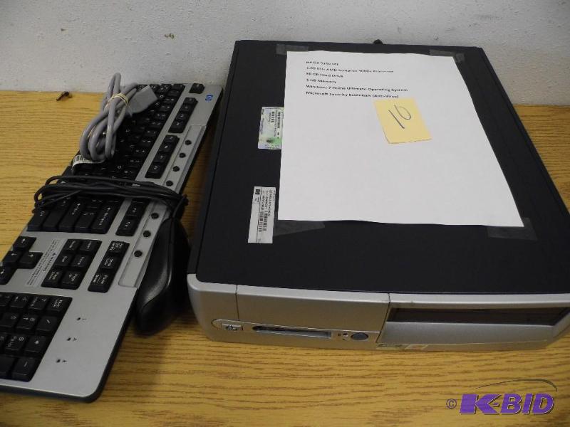 lot 10 image: HP DX 5150 SFF