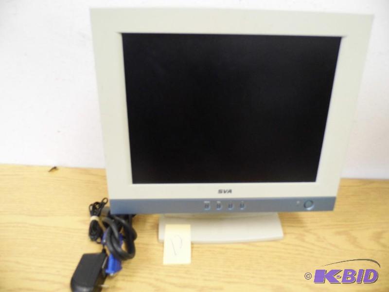 lot 12 image: SVA 15 LCD Monitor