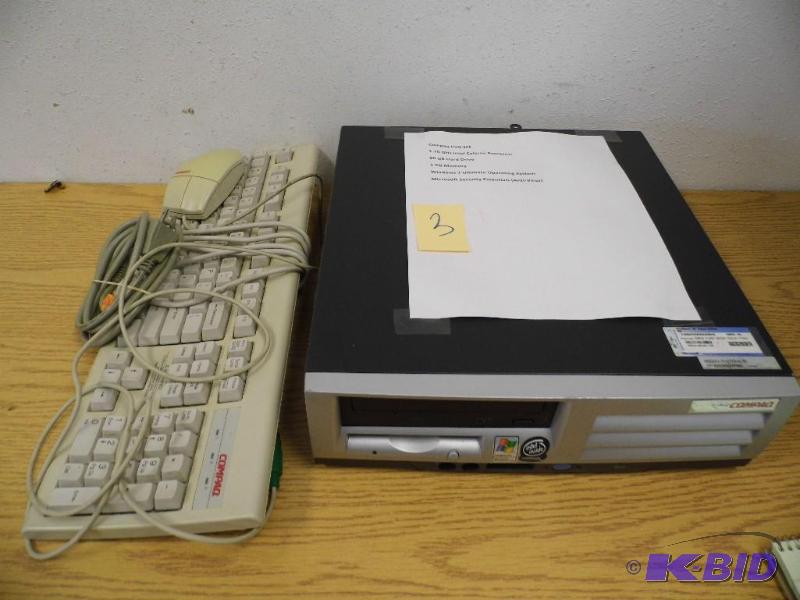 lot 3 image: Compaq EVO SFF