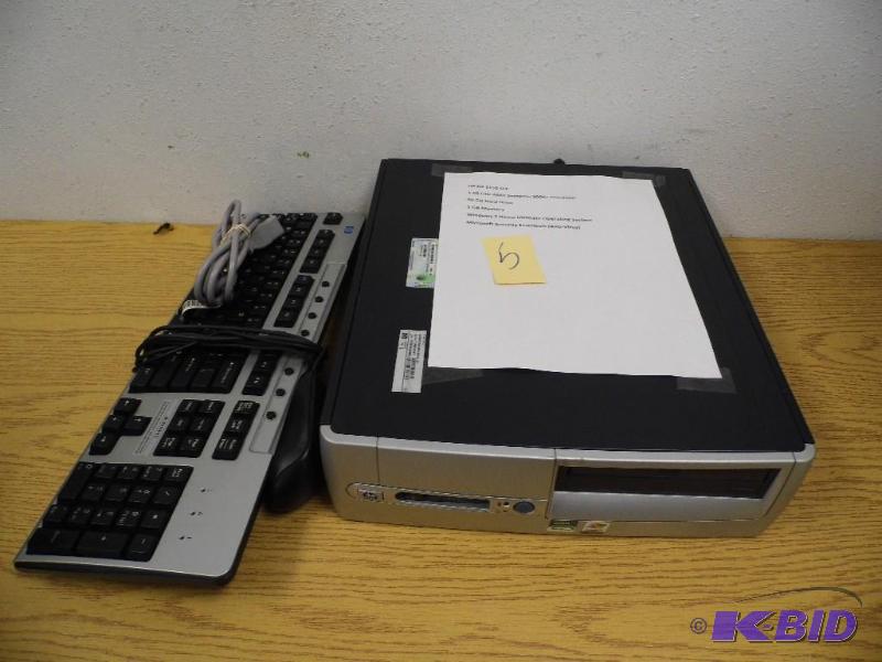 lot 5 image: HP DX 5150 SFF