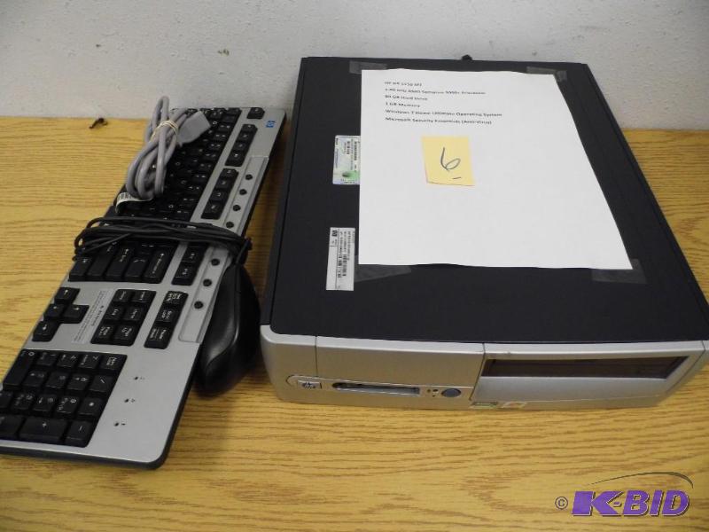 lot 6 image: HP DX 5150 SFF