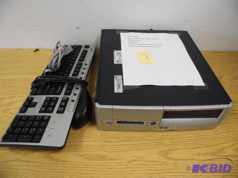 lot 7 image: HP DX 5150 SFF