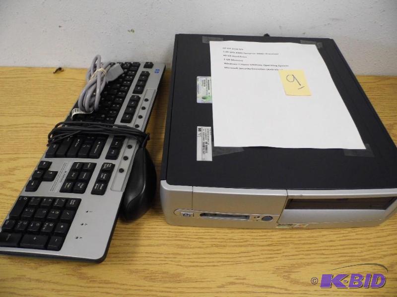 lot 9 image: HP DX 5150 SFF
