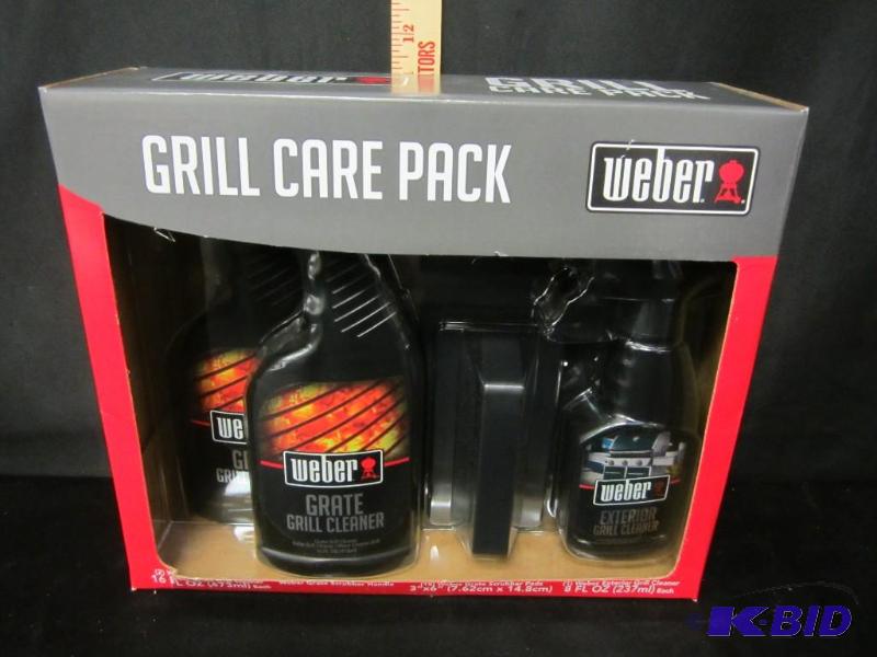 lot 00009 image: Weber Grill Care Pack