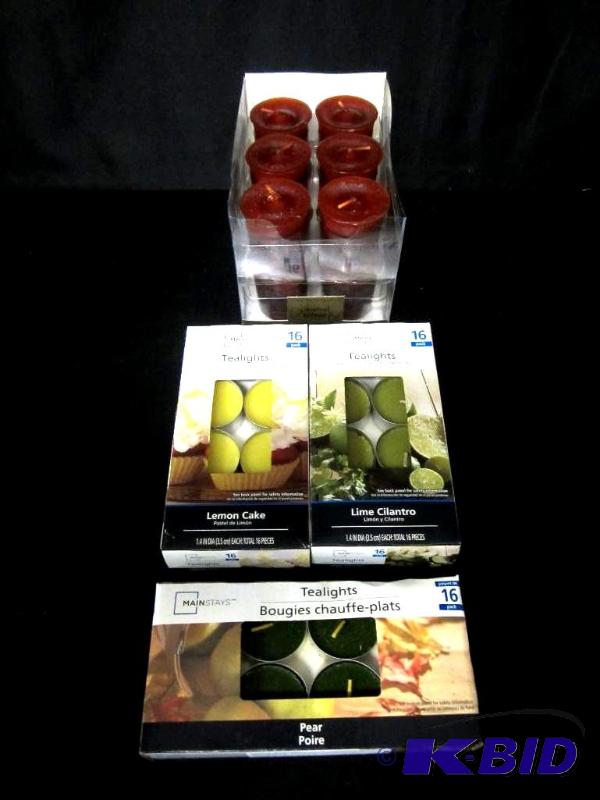 lot 00079 image: Tea LIghts and Votive Candles