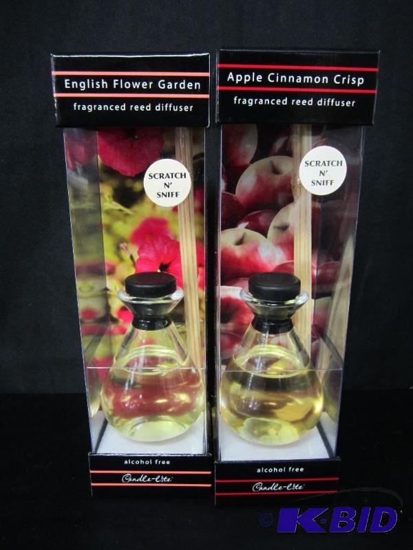 lot 00091 image: Fragranced Reed Diffusers
