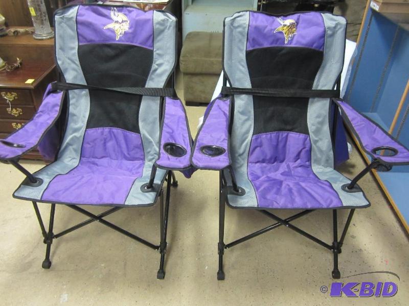lot 16 image: Vikings Camping  Chairs